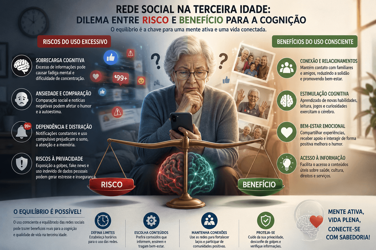 Likes e Dislikes: Redes Sociais e Cognição